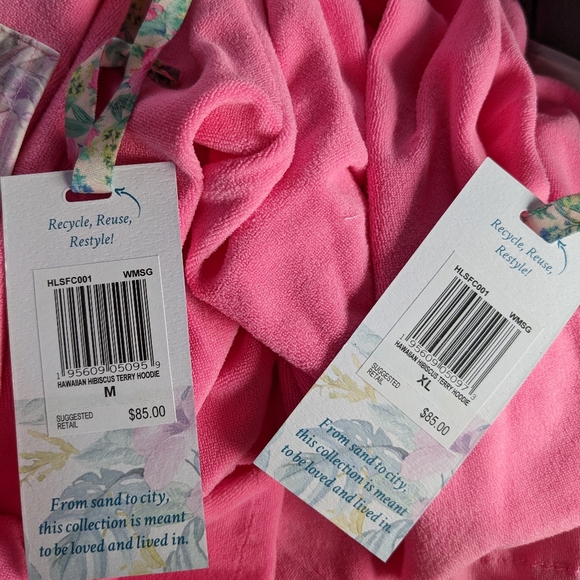 LSF X HURLEY - HAWAIIAN HIBISCUS TERRY ZIP UP HOODIE - Picture 7 of 10